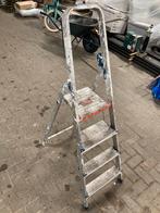 Altrex trap ladder aluminium 4 treden, Gebruikt, Minder dan 2 meter, Ophalen