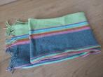 Gestreept Sjaal met Franjes, Benetton, Ophalen of Verzenden, Zo goed als nieuw, Sjaal