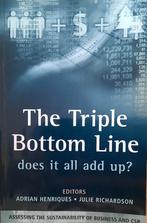 The Triple Bottom Line van Adrian Henriques&Julie Richardson, Ophalen of Verzenden, Gelezen