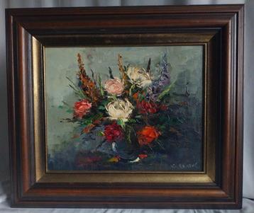G.J. Ernens - Bloemen in vaas - 1970 beschikbaar voor biedingen