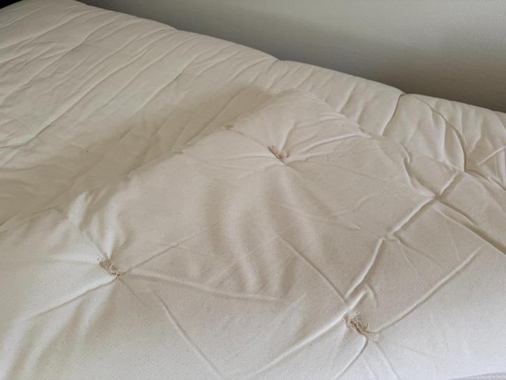 futon topper, Huis en Inrichting, Slaapkamer | Matrassen en Bedbodems, Zo goed als nieuw, Matras, 160 cm, 200 cm, Tweepersoons
