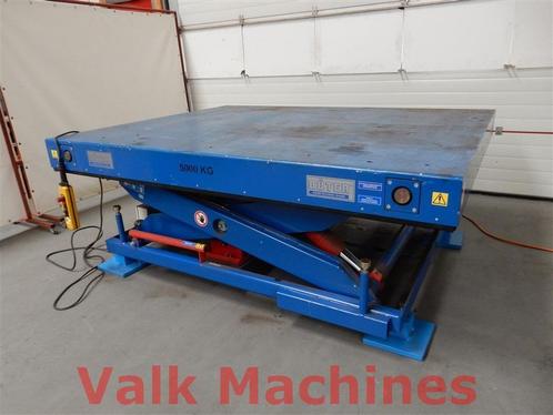 Schaarheftafel 5000 kg, Doe-het-zelf en Verbouw, Werkbanken, Gebruikt, 170 cm of meer, Inklapbaar, Ophalen of Verzenden
