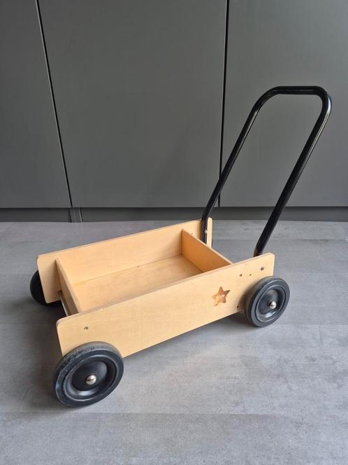 Houten loopwagen van Kid's Concept, Kinderen en Baby's, Speelgoed | Houten speelgoed, Gebruikt, Duw- of Trekspeelgoed, Ophalen