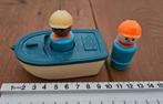 Fisher Price bootje- Vintage- met 2 figuurtjes, Ophalen, Gebruikt, Speelset