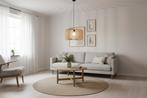 Houten Design Hanglamp Scandinavisch -Pouf, 50 tot 75 cm, Nieuw, Scandinavisch, Ophalen of Verzenden