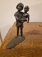 Corry Ammerlaan - Verbronsde Sculptuur "Een nieuw begin", Antiek en Kunst, Ophalen of Verzenden