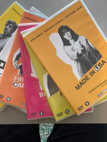 Collectie Jean-Luc Godard DVD’s - StudioCanal / Universal beschikbaar voor biedingen