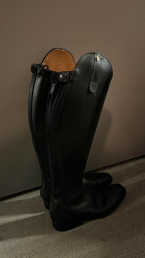 Zeer nette Petrie paardrijlaarzen 3 keer gedragen. Maat 41., Dieren en Toebehoren, Paardrijkleding, Zo goed als nieuw, Schoeisel