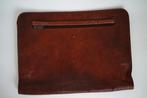 vintage laptop tas the bridge leer ritsvak rits portfolio., Ophalen of Verzenden, Gebruikt, Aktetas