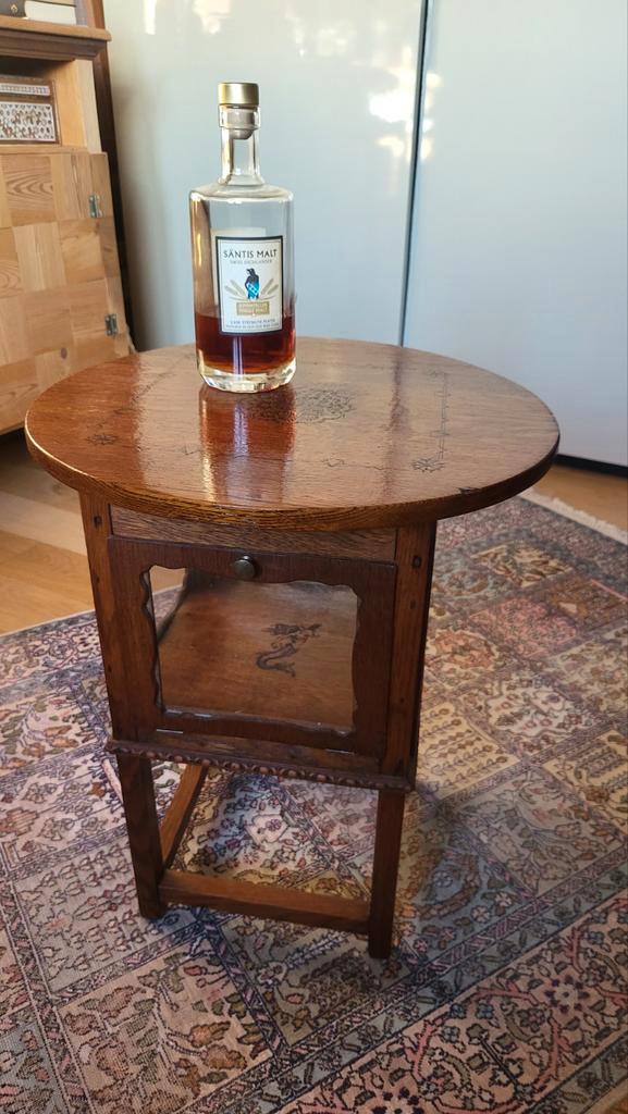 Prachtig antiek wisky tafeltje (1920/1930), Antiek en Kunst, Antiek | Meubels | Tafels, Ophalen