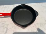 Cousances skillet 16 cm ik heel goede staat, Le Creusetq, Gebruikt, Gietijzer, Ophalen of Verzenden