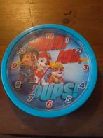 Paw patrol clock, Ophalen, Zo goed als nieuw, Analoog, Wandklok