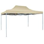 Vouwtent pop-up 3x4,5 m crèmewit, Tuin en Terras, Partytenten, Partytent, Nieuw, 4 tot 6 meter, 2 meter of meer