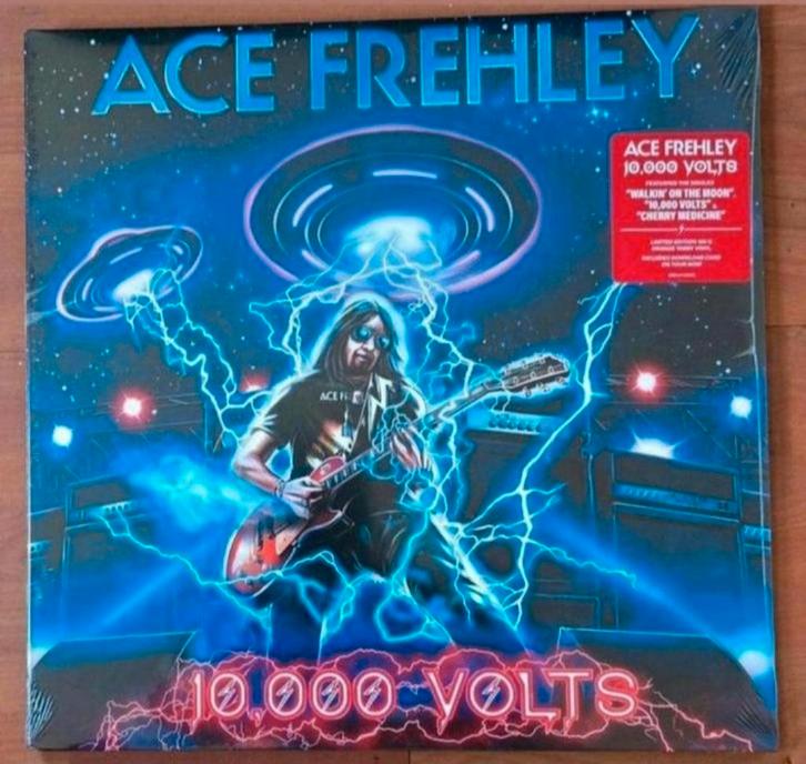 Ace Frehley - 10.000 Volts LP - Oranje Vinyl - Nieuw, Cd's en Dvd's, Vinyl | Rock, Nieuw in verpakking, Overige genres, 12 inch