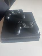 Playstation 4 met 2 controllers, Spelcomputers en Games, Spelcomputers | Sony PlayStation 4, Ophalen, Met 2 controllers, Slim