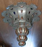 Antieke Marrakesh hanglamp / ornament, Minder dan 50 cm, Ophalen of Verzenden, Glas