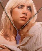 Paarse Blohsh Ketting, Paars, Nieuw, Ophalen of Verzenden, Overige materialen