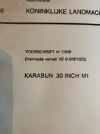Voorschrift  Bren, MAG, FAL, Diemaco, Bren, .50, Pistool , Verzamelen, Ophalen of Verzenden, Landmacht, Nederland, Boek of Tijdschrift