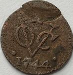 VOC Zeeland duit 1744 misslag, Ophalen of Verzenden, Vóór koninkrijk, Overige waardes, Losse munt