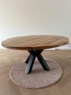 Mango houten eetkamertafel 150 cm omtrek, Ophalen, 150 tot 200 cm, 200 cm of meer, Zo goed als nieuw