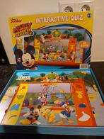 Electro Interactive quiz Micky Mouse, Ophalen of Verzenden, Zo goed als nieuw, Puzzelen, Met licht