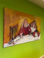 Orgineel werk Gerdine Duijsens “where is daddy”, Ophalen of Verzenden