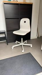 Witte IKEA bureaustoel - in hoogte verstelbaar, Ophalen, Gebruikt, Wit, Bureaustoel