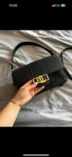 Ralph Lauren leren tas, Ophalen of Verzenden, Gebruikt, Zwart, Leer