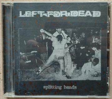 cd Left For Dead - Splitting Heads 1998 Phyte Records Rock beschikbaar voor biedingen