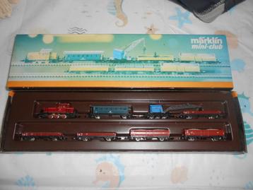Märklin 8103 Miniclub Z spoor werktrein met V 260 dieselloc beschikbaar voor biedingen