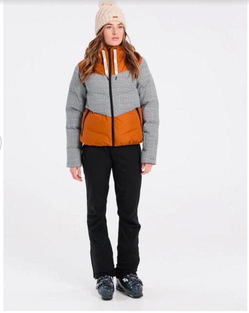 Dames ski jas PROTEST nutty cognac bruin, Kleding | Dames, Wintersportkleding, Nieuw, Jack, Maat 38/40 (M), Ophalen of Verzenden