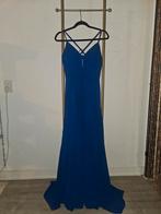 Mooie blauwe feestjurk, Kleding | Dames, Jurken, Maat 38/40 (M), Blauw, Ophalen of Verzenden, Onder de knie