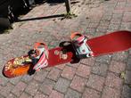 Snowboard 138 kids met bindingen, Ophalen of Verzenden, Gebruikt, Board