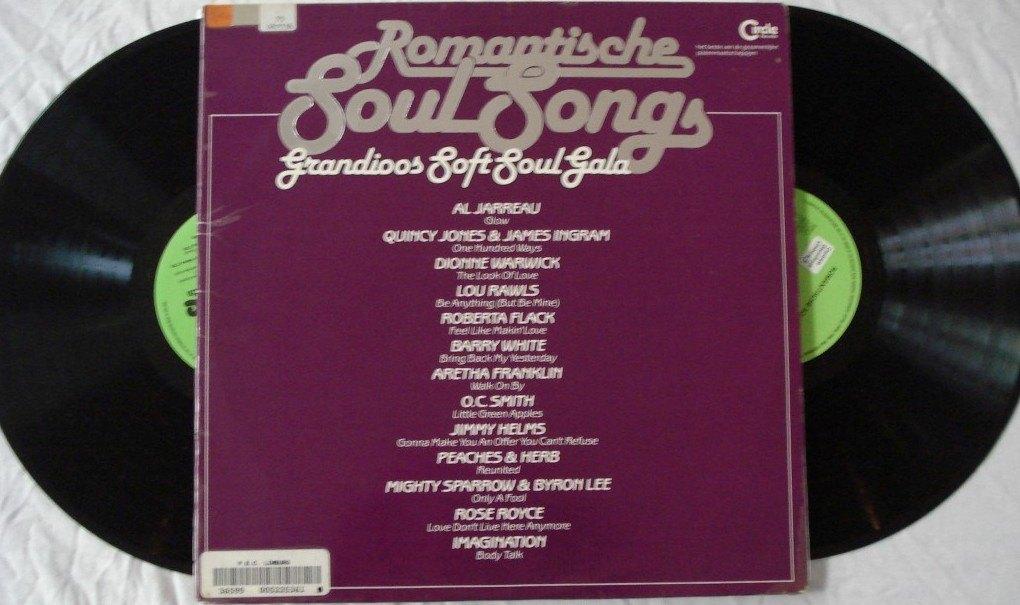 Romantische Soul Songs - Grandioos soft soul gala, Ophalen of Verzenden, 1980 tot 2000, Gebruikt, 12 inch