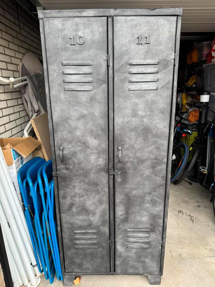 Originele lockerkast, Huis en Inrichting, Kasten | Lockerkasten, Gebruikt, Ophalen