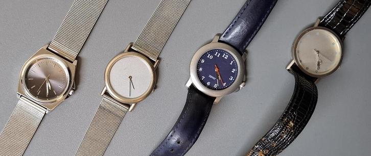 4 Dameshorloges SPiRiT en IMS werkend met nieuwe batterijen, Sieraden, Tassen en Uiterlijk, Horloges | Dames, Zo goed als nieuw