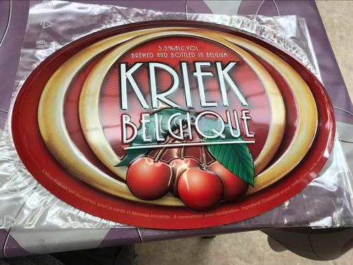 Kriek Belgique ( corsendonk bier) reclamebord metaal, Verzamelen, Merken en Reclamevoorwerpen, Nieuw, Reclamebord, Ophalen of Verzenden