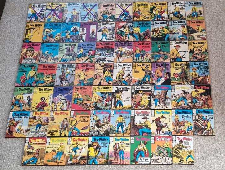 Tex Willer Classics | Classics Nederland | 62 nummers, Boeken, Strips | Comics, Gelezen, Meerdere comics, Amerika, Ophalen of Verzenden