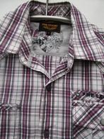 Sportief PME Legend overhemd maat M valt als L, Ophalen, Paars, Halswijdte 41/42 (L), Pme Legend