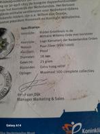 Zilveren MWO Munt - Ridder Grootkruis, Ophalen of Verzenden, Overige waardes, Losse munt, Zilver