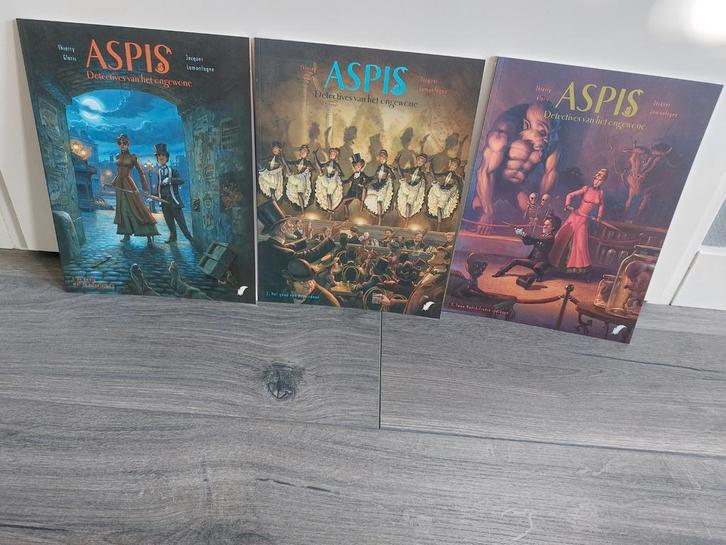 Aspis - Detectives van het ongewone 1 t/m 3 (Daedalus), Boeken, Stripboeken, Nieuw, Ophalen of Verzenden