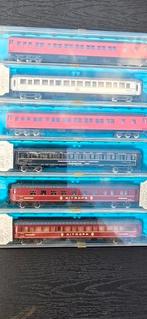 Rivarossi N-spoor set van 6 zeldzame rijtuigen nieuw ovp!, Overige merken, Gelijkstroom, Ophalen of Verzenden, Nieuw