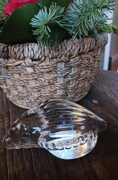 Presse Papier Schelp, Antiek en Kunst, Antiek | Glas en Kristal, Ophalen of Verzenden