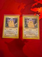 Pikachu 58/102 Base set Pokemon kaart, Verzenden, Zo goed als nieuw, Losse kaart
