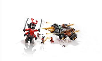 Lego Ninjago 70669 Cole's Grondboor (doos+boekjes) beschikbaar voor biedingen