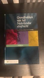 Grondtrekken van het Nederlandse strafrecht, Ophalen of Verzenden, Zo goed als nieuw