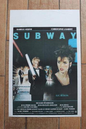 filmaffiche Subway 1985 Luc Besson filmposter beschikbaar voor biedingen