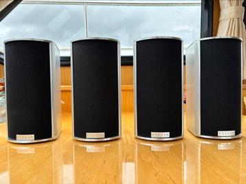 Piega S3 Sat speakers, 4stuks + REL basbox