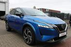 Nissan Qashqai 1.3 MHEV Tekna Plus 360 ACC Pano Massage, Gebruikt, Zwart, 4 cilinders, Blauw