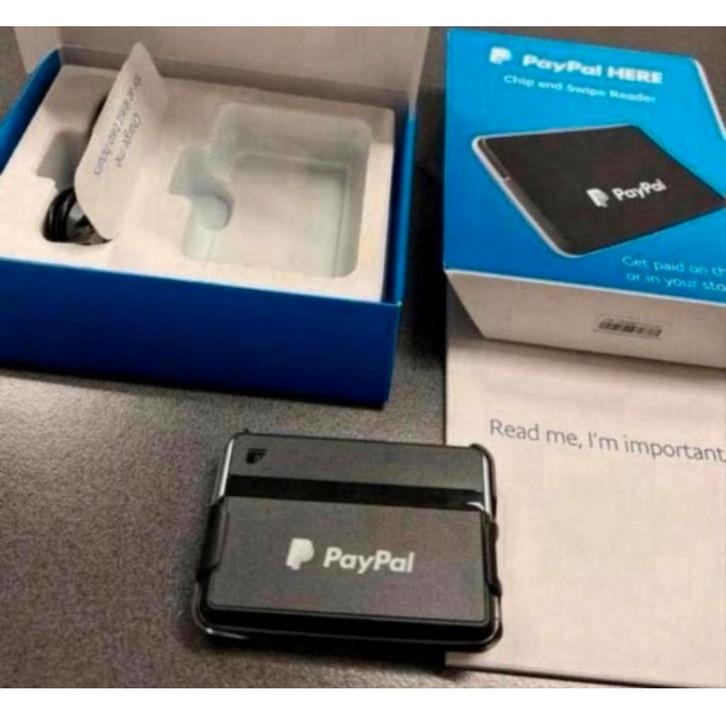 PayPal Pinautomaat Here Chip And Card Swipe Reader NIEUW, Hobby en Vrije tijd, Elektronica-componenten, Nieuw, Ophalen of Verzenden